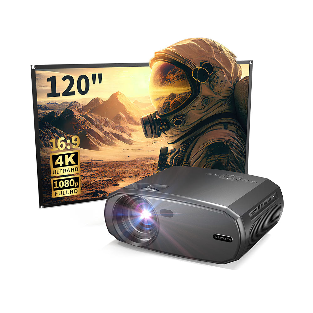 Acheter Mini projecteur Portable HD 1080P, cinéma maison, vidéo multimédia,  2 écrans LCD, prise en charge HDMI /USB /carte SD/ordinateurs portables