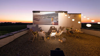 How to Setup a Portable Projector Screen Outdoor – WEWATCH