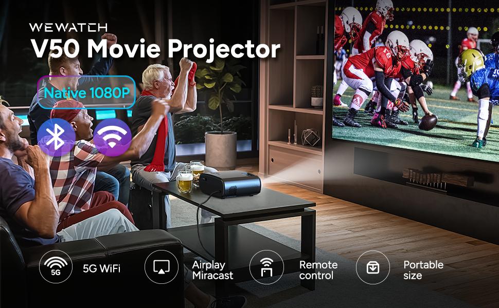 V50 Home Cinema Projector | WEWATCH