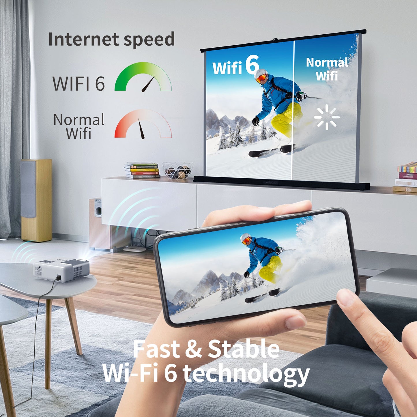 fast and stable wifi 6 technology