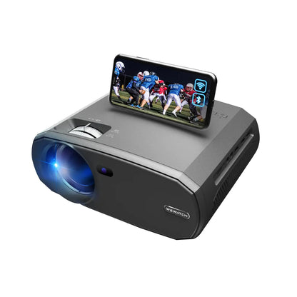 Projetor WEWATCH V50G: Tela 1080p | 230 Lúmens ANSI | Wi-Fi e Bluetooth